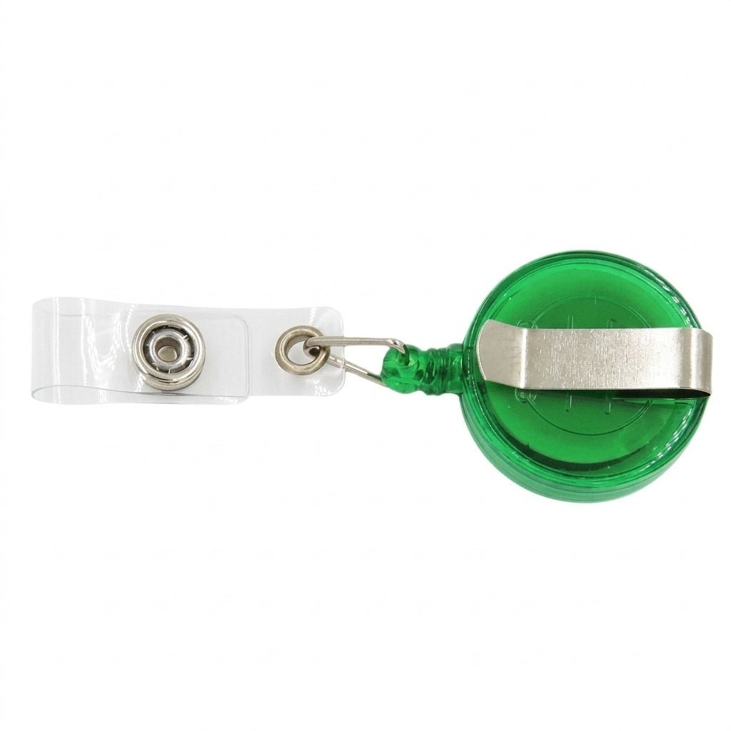 Clips retractabil verde CR-18 - Green Print
