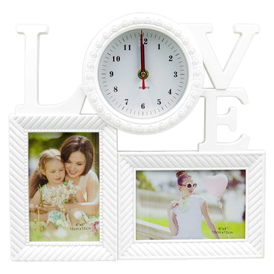 Rama foto ceas colaj Love 2 poze