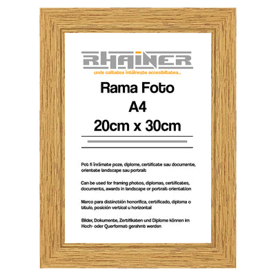 Rama foto Madrid A4 cafe