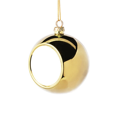 Glob sublimabil auriu pentru brad Ø 6cm