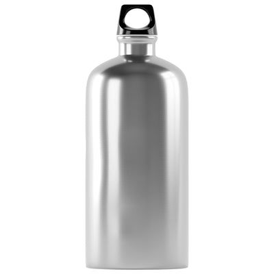 Bidon sport argintiu 500ml sublimabil