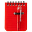 Mini carnetel cu pix 9x7cm