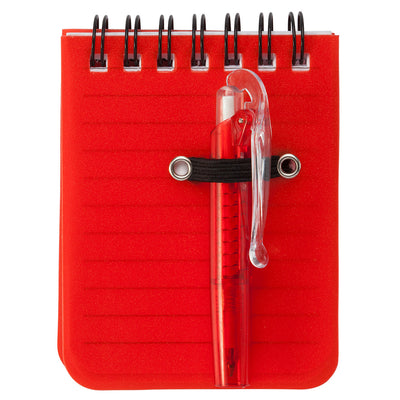 Mini carnetel cu pix 9x7cm