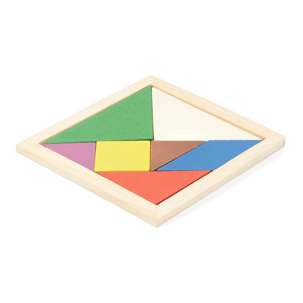 Puzzle indemanare de lemn pentru copii