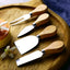 Set ustensile branzeturi lemn
