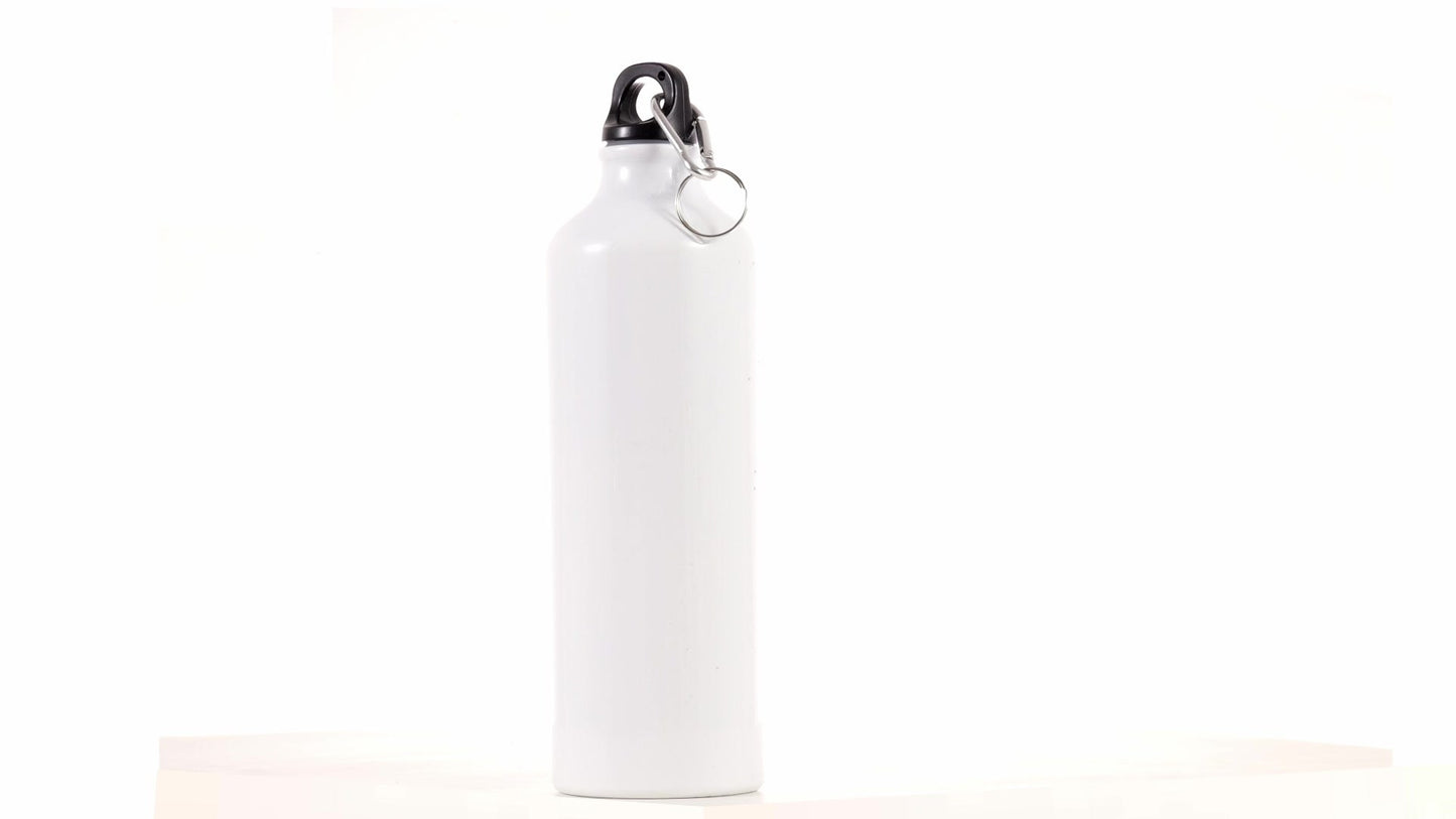 Bidon sport alb 750ml sublimabil