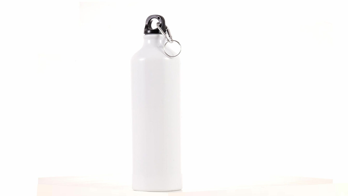 Bidon sport alb 750ml sublimabil