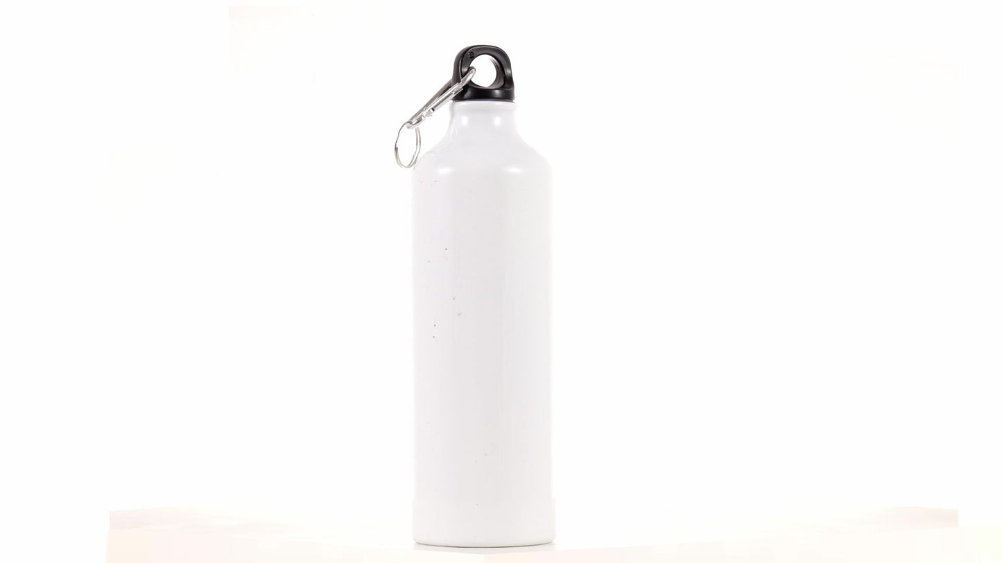 Bidon sport alb 750ml sublimabil