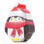 Cutie metalica cu forma pinguin