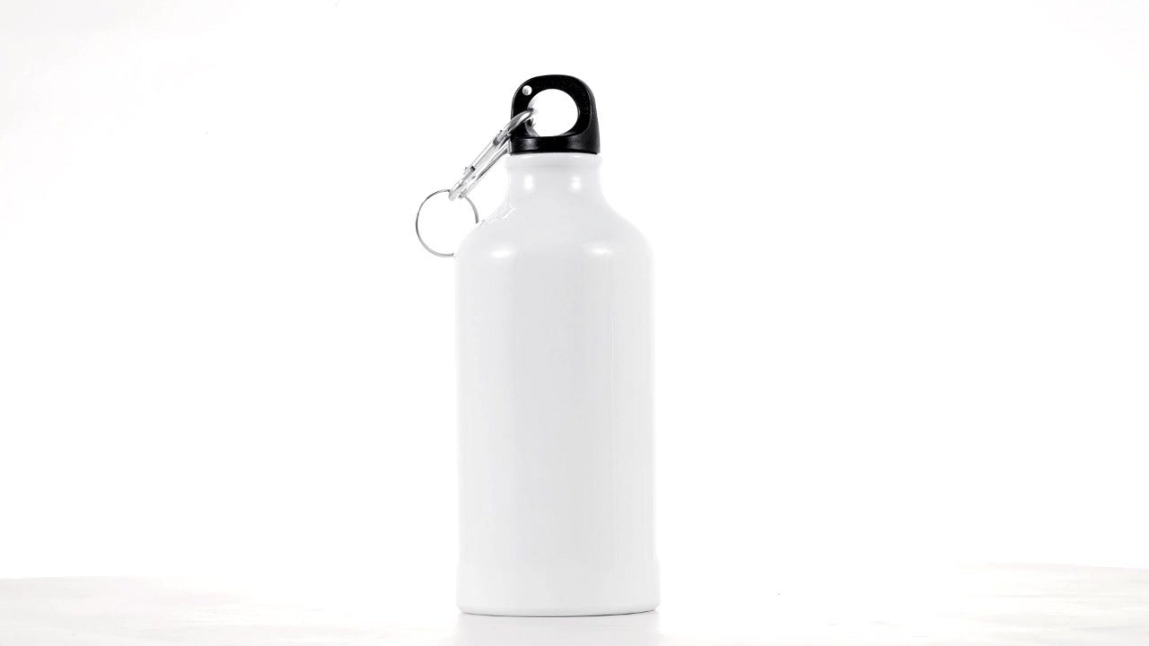 Bidon sport alb 500ml sublimabil