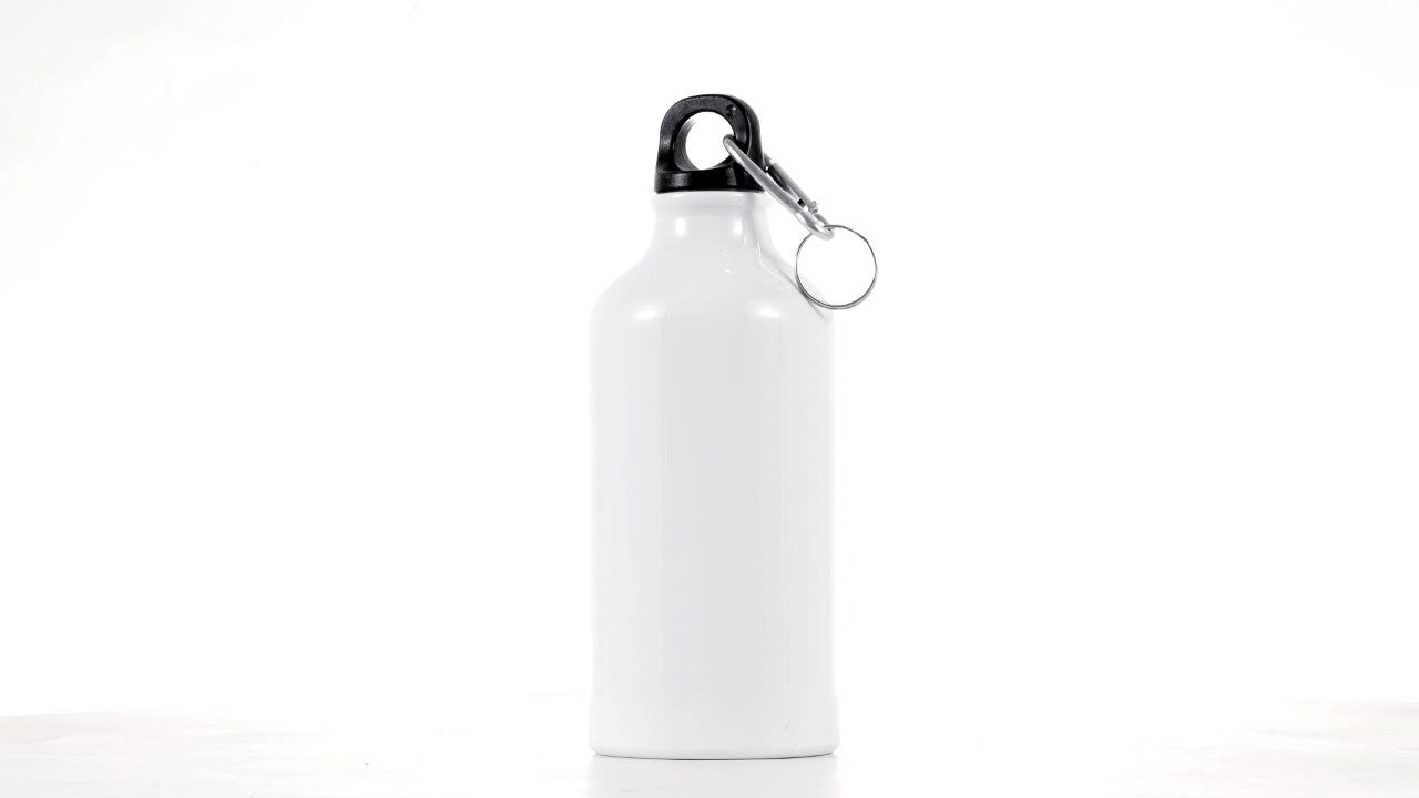 Bidon sport alb 500ml sublimabil