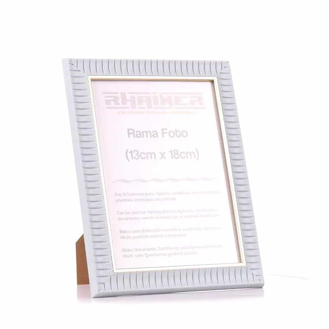 Merida blue+gold photo frame 13x18