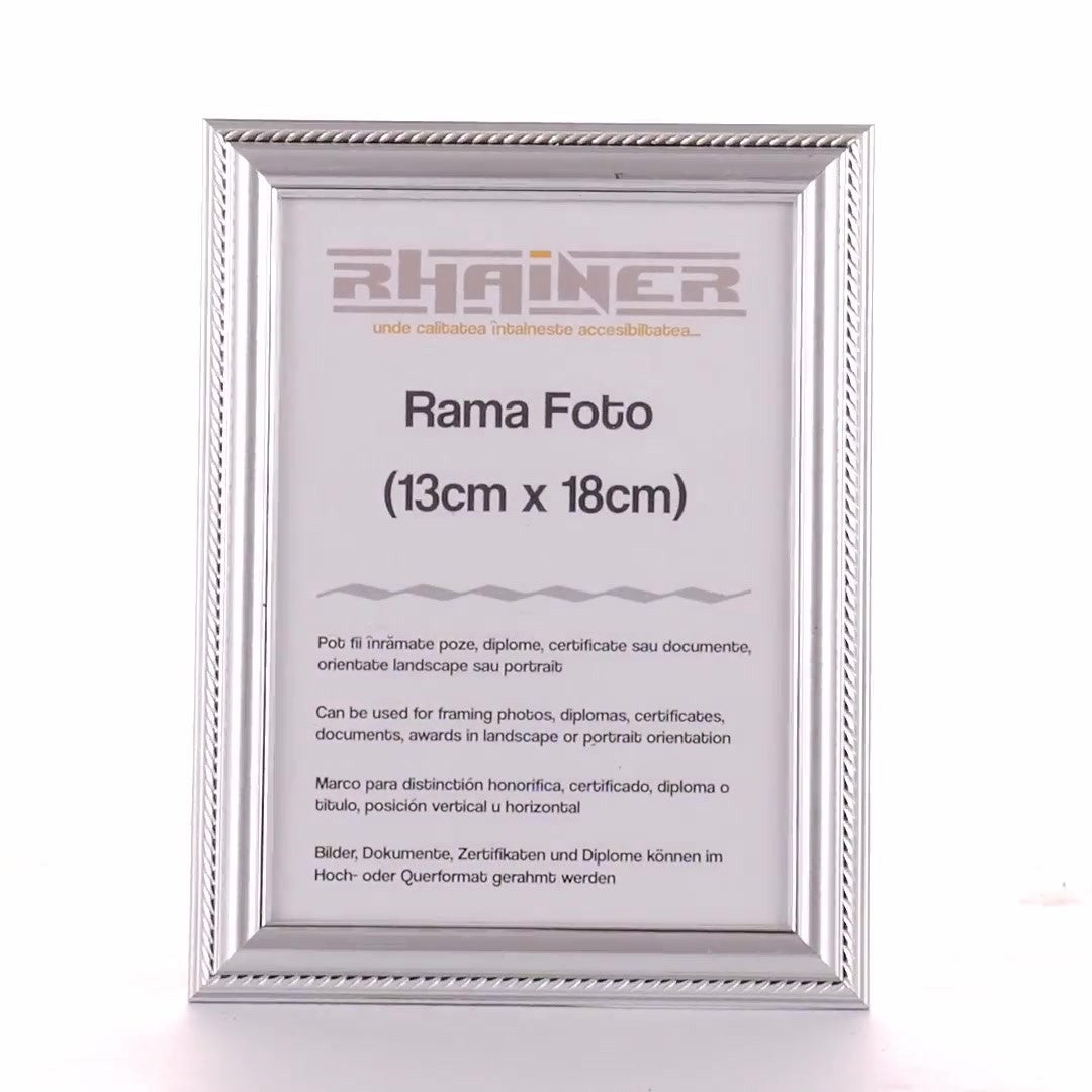 Athos silver photo frame 13x18