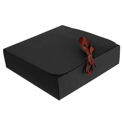 Cutie dreptunghiulara de cadou cu funda 