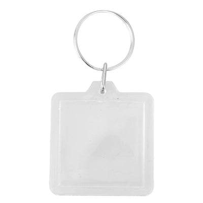 Breloc plastic insertie foto 4x4 - set 100 buc