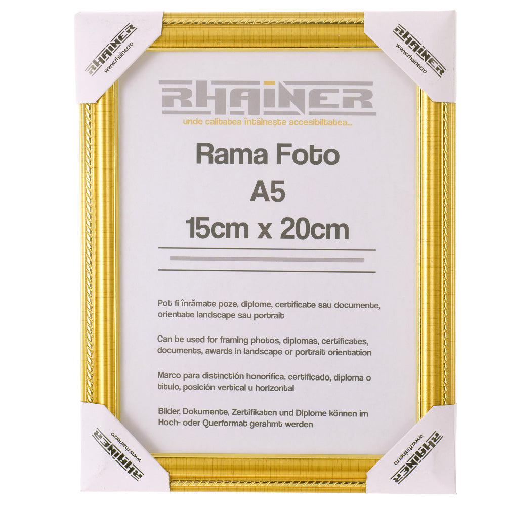 Rama foto Athos auriu A5
