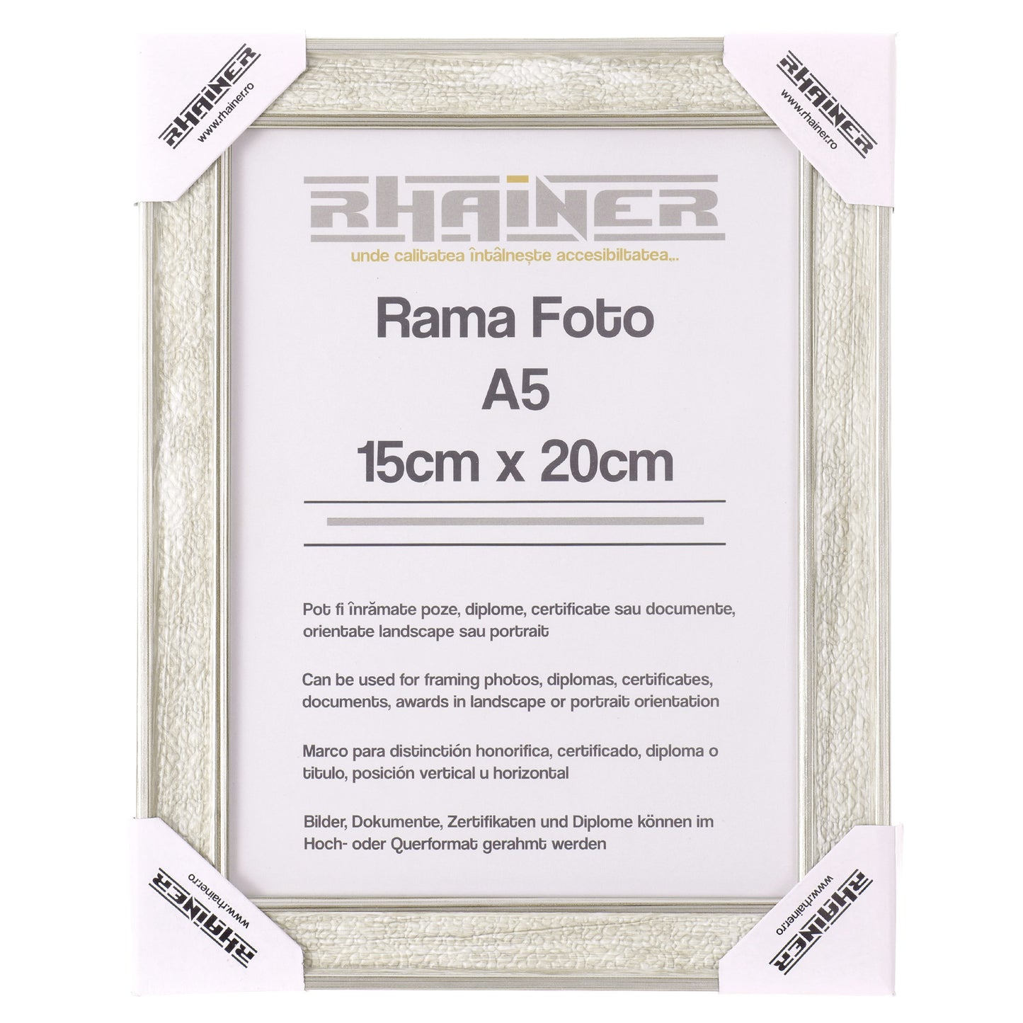 Rama foto Porto argintiu A5