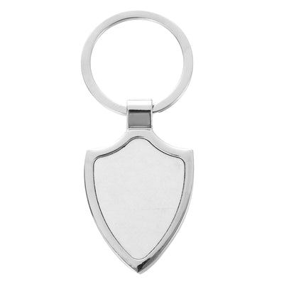 Sublimable metal keychain emblem