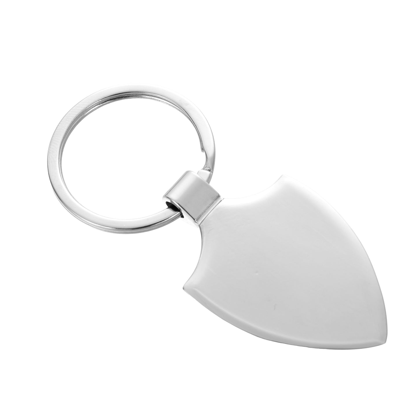 Sublimable metal keychain emblem