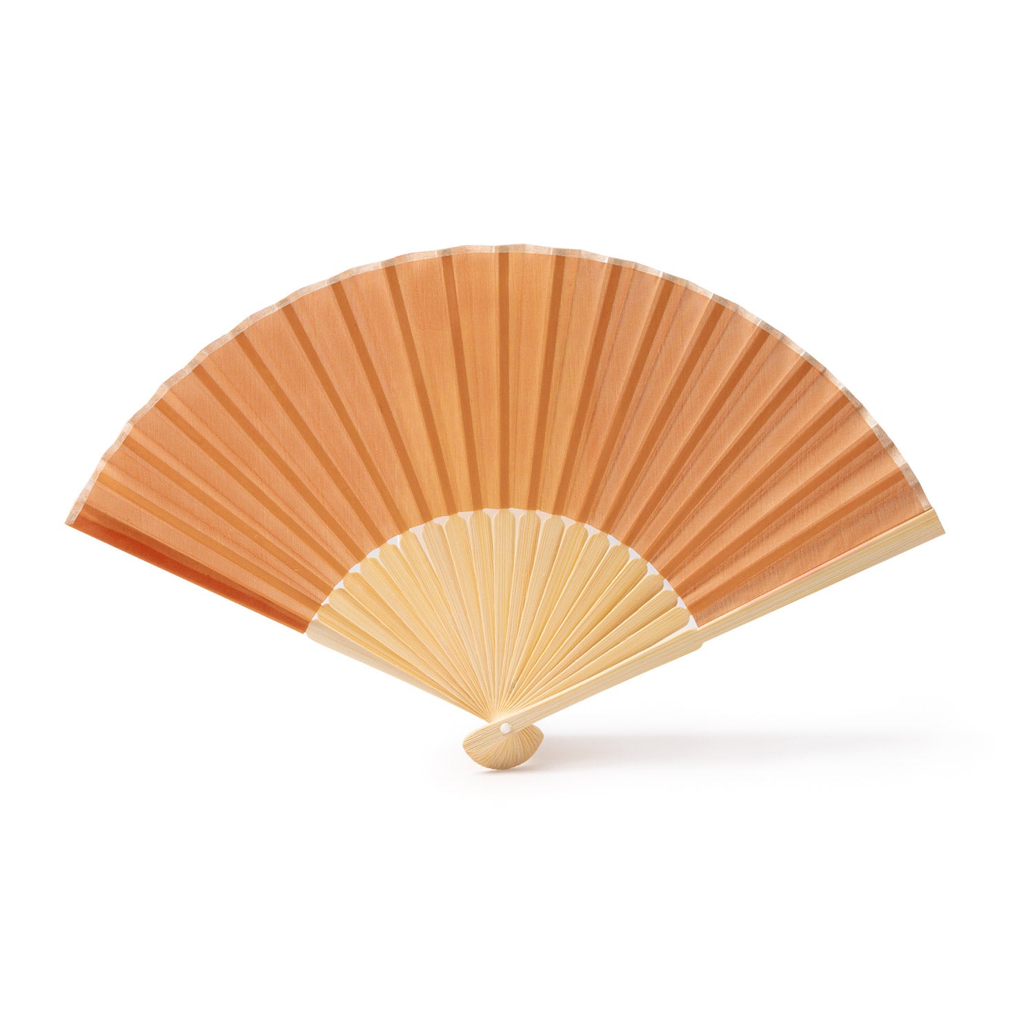 Evantai promotional din lemn si textil FN1617S131 - Green Print