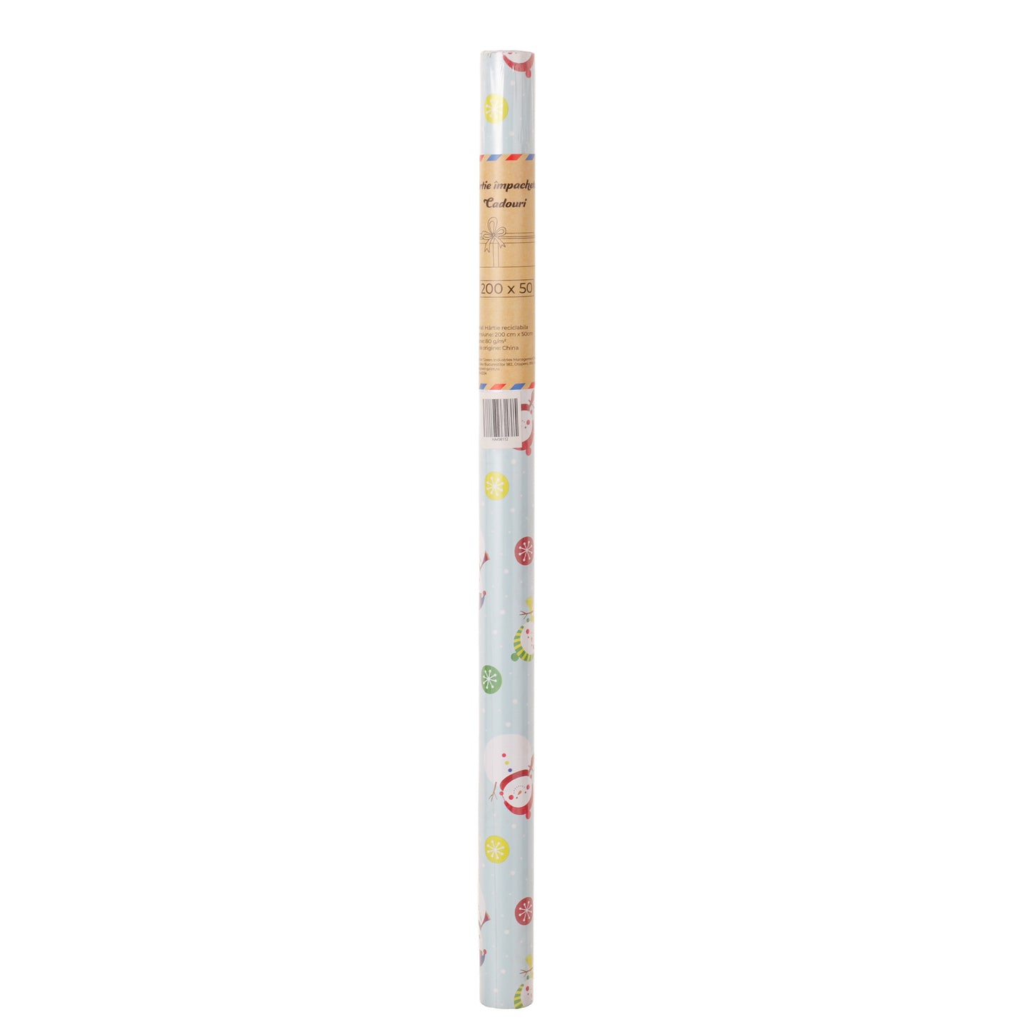 Gift wrapping paper on roll 200x50 - Christmas