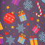 Gift wrapping paper on roll 200x50 - Christmas