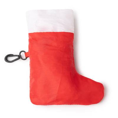 Сгъваема чанта в коледен чорап