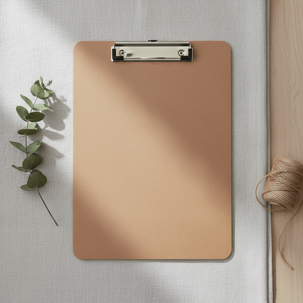 Clipboard MDF A4 PHNSY2921 - Green Print