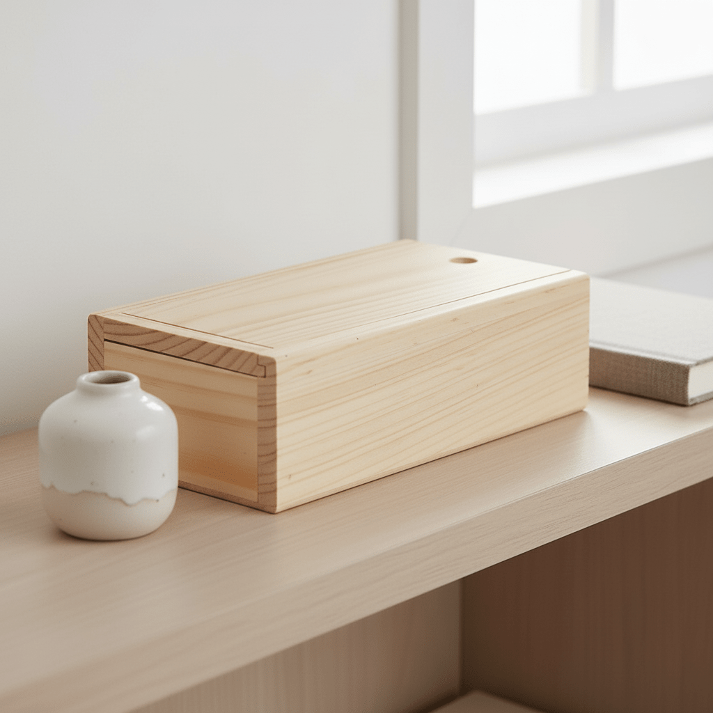 Cutie de lemn SLIDE 15x7x5 WD134891 - Green Print